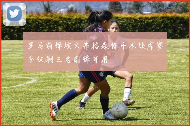 罗马前锋埃文弗格森将手术缺席赛季仅剩三名前锋可用